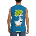 thumbnail image 4 of Disketp Goose Holding An Umbrella Sleeveless Tshirts For Men, Muscle Shirts For Men Dry Fit Tank Top-Large, 4 of 8