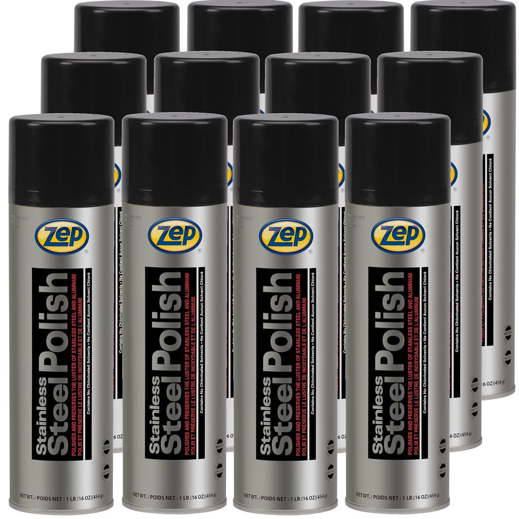 Zep Stainless Steel Cleaner 014301 16 oz. (Case of 12)