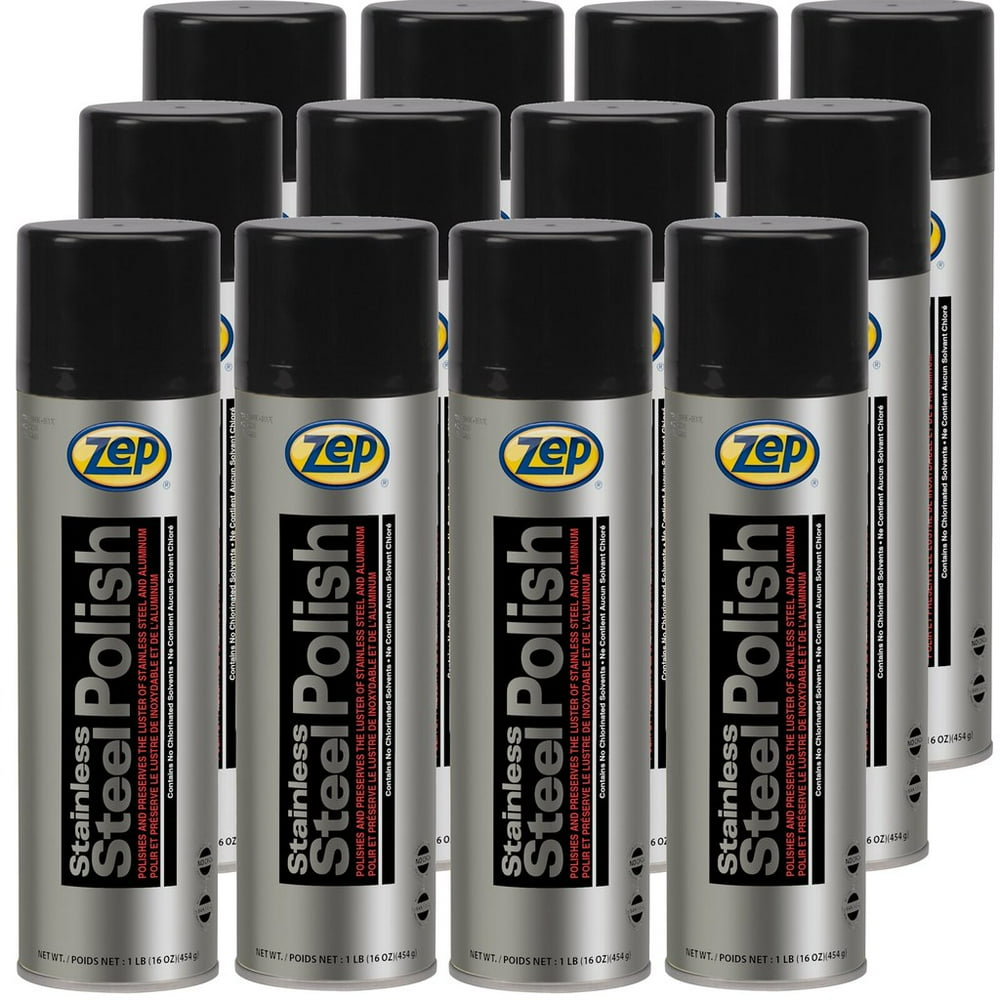 Zep Stainless Steel Cleaner 014301 16 oz. (Case of 12)