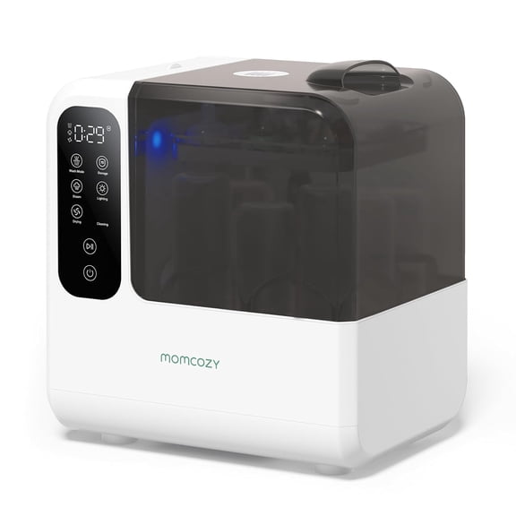 Momcozy DeepClean D8 Bottle Washer, Sterilizer & Dryer - Precision Cleaning 8 Bottles Capacity, Rotary Jets for Hard-to-Reach Pump Parts, TargetWash Tech for Complex Feeding Accessories, Self-Clean