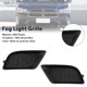 thumbnail image 1 of 2 cubiertas para faros antiniebla 68092570AA compatibles con Dodge Charger 2011-2014 68092571AA, 1 of 11
