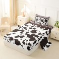 thumbnail image 2 of Homewish Bohemian Farm Animals Print Twin Sheets,Vintage Paisley Bedding,Pink,3-Piece,1 Fitted Sheet and 1 Pillowcase, 2 of 6