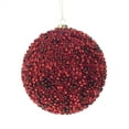 thumbnail image 1 of Beaded Ball Ornament (Set of 2) 7"H Glass, 1 of 1
