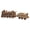 Steam Train, variant on 3D Wooden Transport Model, Steam Train, 320+ PCS