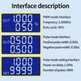 thumbnail image 3 of ZK-PP2K Signal Generator PWM Pulse Generator LED Stepper Motor Solenoid Valves Driver Delay with Time Pulse Width Frequency Duty Cycle Adjustment Functions, 3 of 7