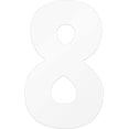thumbnail image 1 of Au Bon Cake Clear Acrylic Template for Shaping Your Cake into Arial-Font 12-Inch Number 8, 1 of 4