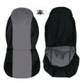 thumbnail image 5 of MasteelfCA Universal Auto Car Seat Covers Anti Front Seat Covers Protector (Grey), 5 of 5