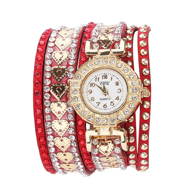 Gold chunky watch womens hotsell