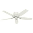 thumbnail image 6 of Hunter Fan Company Donegan Low Profile 52 Inch Ceiling Fan, Fresh White, 6 of 11
