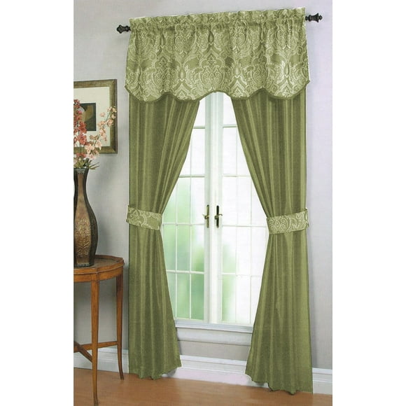 Curtains with Attached Valances
