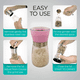 thumbnail image 4 of Home Kitchen Color Manual Pepper Grinder-1PCS Blanco + 1PCS Rosa Adepaton CPB-US-YYM477-7, 4 of 5
