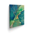 thumbnail image 2 of Cuadro Decorativo Moderno Maxigráfica Shop Textura Verde Aqua Mármol Impreso en Tela, 2 of 6