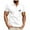 White, variant on Lumivie Workout Muscle Shirts For Men Gym Summer Tops For Men 2025 Plus Size V Neck Vneck Tshirts Shirts For Men Plus Tops And Blouses White Button Down T Shirts For Men Graphic Trendy