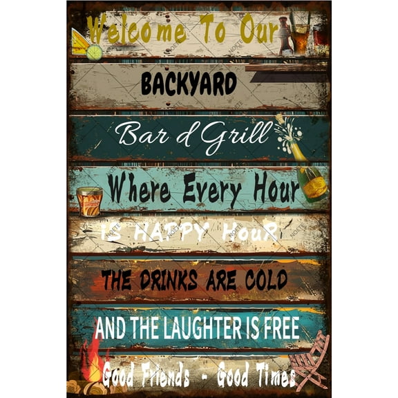 NOETE Workout Metal Tin Sign for Home Gym Vintage 8x12 Inch Metal Tin Sign for Gym Wall Decor - Inspirational Fitness Art for Men & Women