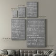thumbnail image 4 of Neutral Kitchen Rules Premium Gallery Wrapped Canvas - Ready to Hang, 4 of 9
