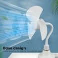 thumbnail image 6 of HIBIBUD E27 Screw Mini Fan Small Whirlwind Socket Fan Light Portable Bathroom Kitchen Silent Ceiling Fan Strong Wind, 6 of 7