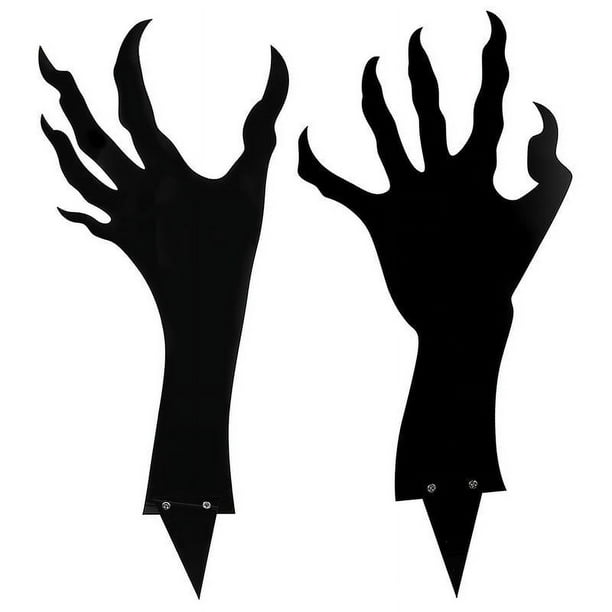 1 par de manos decorativas de fantasma