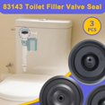 thumbnail image 2 of Juego de 3 sellos para válvula de llenado de inodoro HUTUDAN compatibles con Kohler y Fluidmaster, 2 of 7