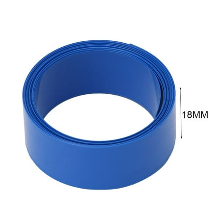 

ZUARFY Lithium Battery Heat Shrink Tube Li-ion Wrap Skin 14500 18650 26650 PVC Shrinkable Tubing Film Tape Sleeves Electrical Insulation