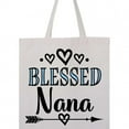 thumbnail image 4 of Inktastic Blessed Nana Grandma Tote Bag, 4 of 4