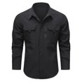 thumbnail image 3 of Men'S Fishing Shirts Long Sleeve Travel Work Shirts Summer Button Down Shirts For Men Men'S Cardigan M, 3 of 7