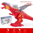thumbnail image 1 of Large-Sized Red Mechanical Dinosaur Toy 66080: Remote Control Spray & Flame Effects, Durable Plastic Construction, Realistic Simulation Design – Interactive Educational Gift for All Ages, Ideal for, 1 of 6