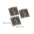 thumbnail image 2 of HINTRMENT 20Pack Small Cupboard Hinges for Wooden Boxes Rectangular Shape 1x0.9x0.1in, 2 of 5