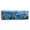 thumbnail image 2 of Epic Art 'Miami Citiscape' by Epic Portfolio, Acrylic Glass Wall Art, 36"x12", 2 of 8