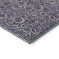 thumbnail image 4 of Addison Rugs Mayfield Washable Transitional Floral Purple Rectangle Rug, 5' x 7'6", 4 of 6