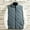 Green, variant on TAGOLD Mens Coats,Fashion Men Solid Stand Collar Sleeveless Cardigan Jacket Outerwear Padded Coat