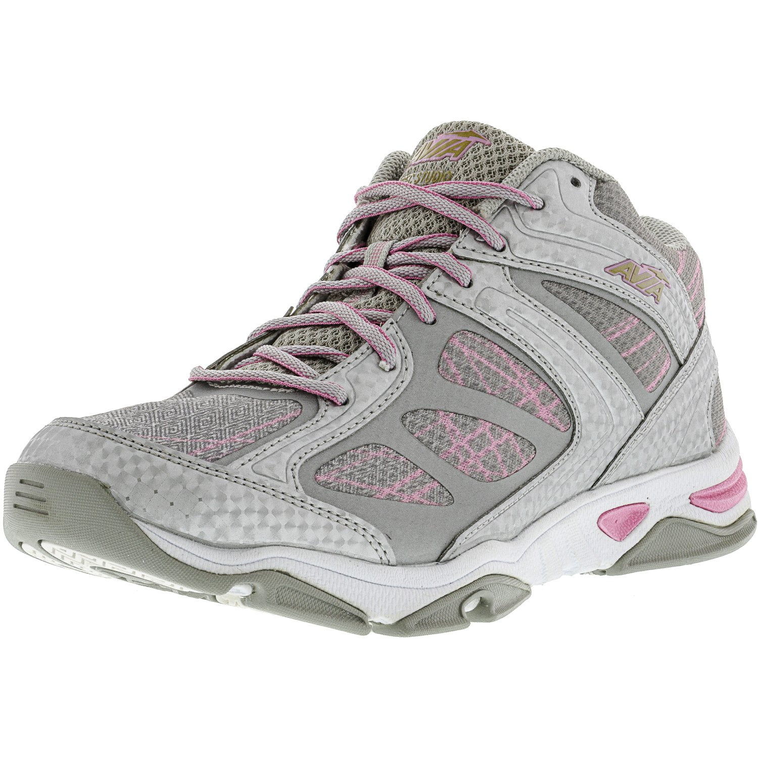 Avia Women�s Gfc Studio Light Grey / Pink AnkleHigh
