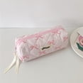 thumbnail image 2 of Butter Bow Pencil Case,Light pink Pencil Pouch Soft Storage Bag,Cute Pencil Box, 2 of 6