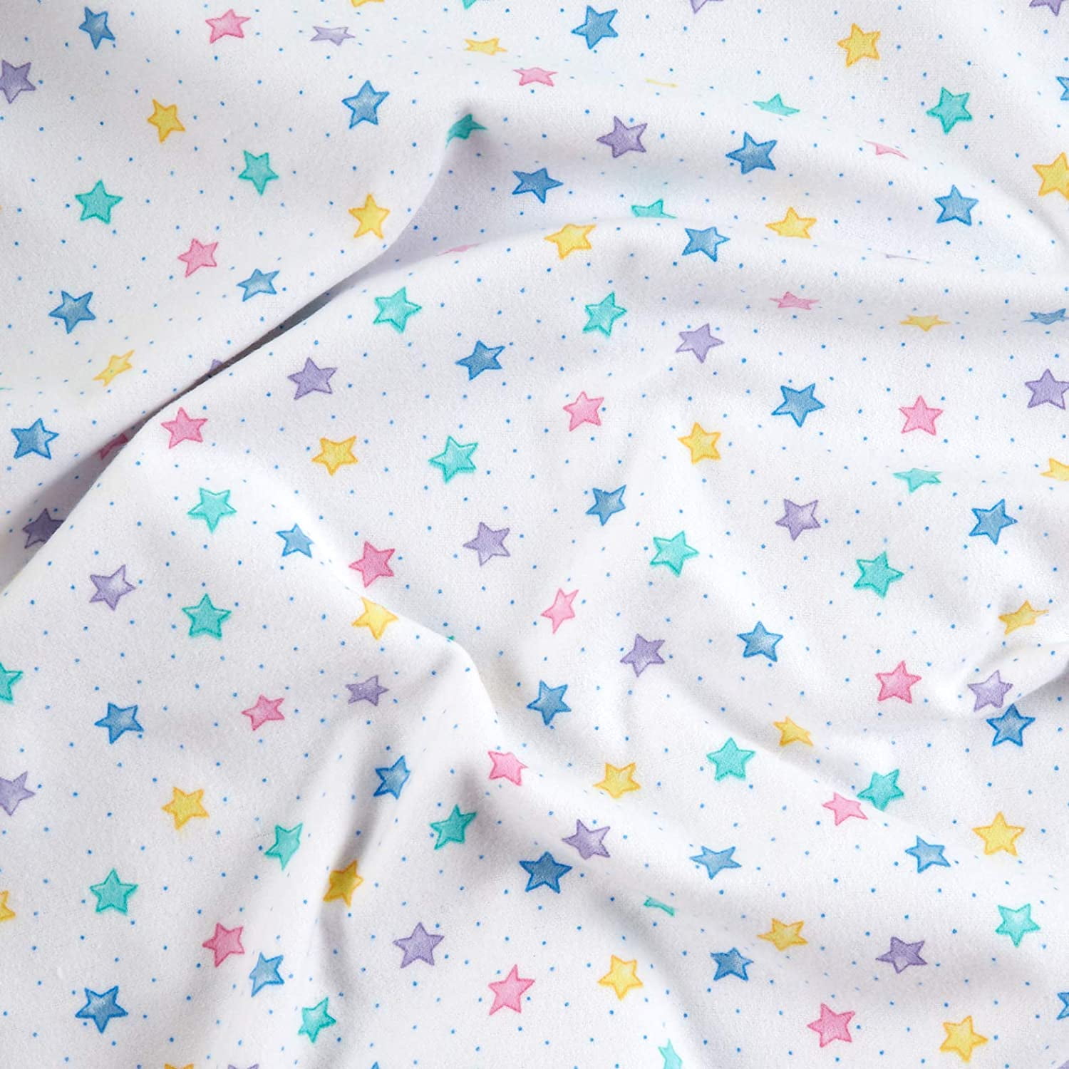 Flannel  Pastel, Fabric by the Yard