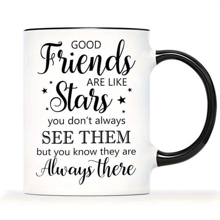 Bestie Gifts Women Friendship Mug Good Friends are Like Stars Gifts Friendship Gifts Women Friends Christmas Mother S Day Birthday Gifts Friend