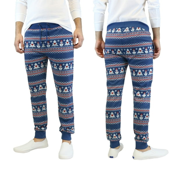 men christmas joggers