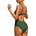 thumbnail image 4 of Charmo Maillot de Bain une Pièce pour Femmes Contrôle du Ventre Monokini, 4 of 7