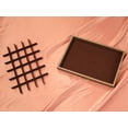 thumbnail image 5 of Unique Bargains Velvet Jewelry Organizers Trays with Removable Dividers Brown 30 Grid Tray, 5 of 7