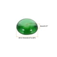 thumbnail image 2 of Uxcell Decorative Flat Glass Marbles 0.47 inch-0.55 inch Rock Vase Filler for Fish Tank Green 50 Pcs, 2 of 5