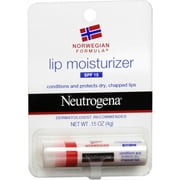 Neutrogena Lip Moisturizer SPF 15 0.15 oz (Pack of 4)