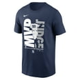 thumbnail image 2 of Men's Nike Aaron Judge Navy New York Yankees 2024 American League MVP T-Shirt, 2 of 3