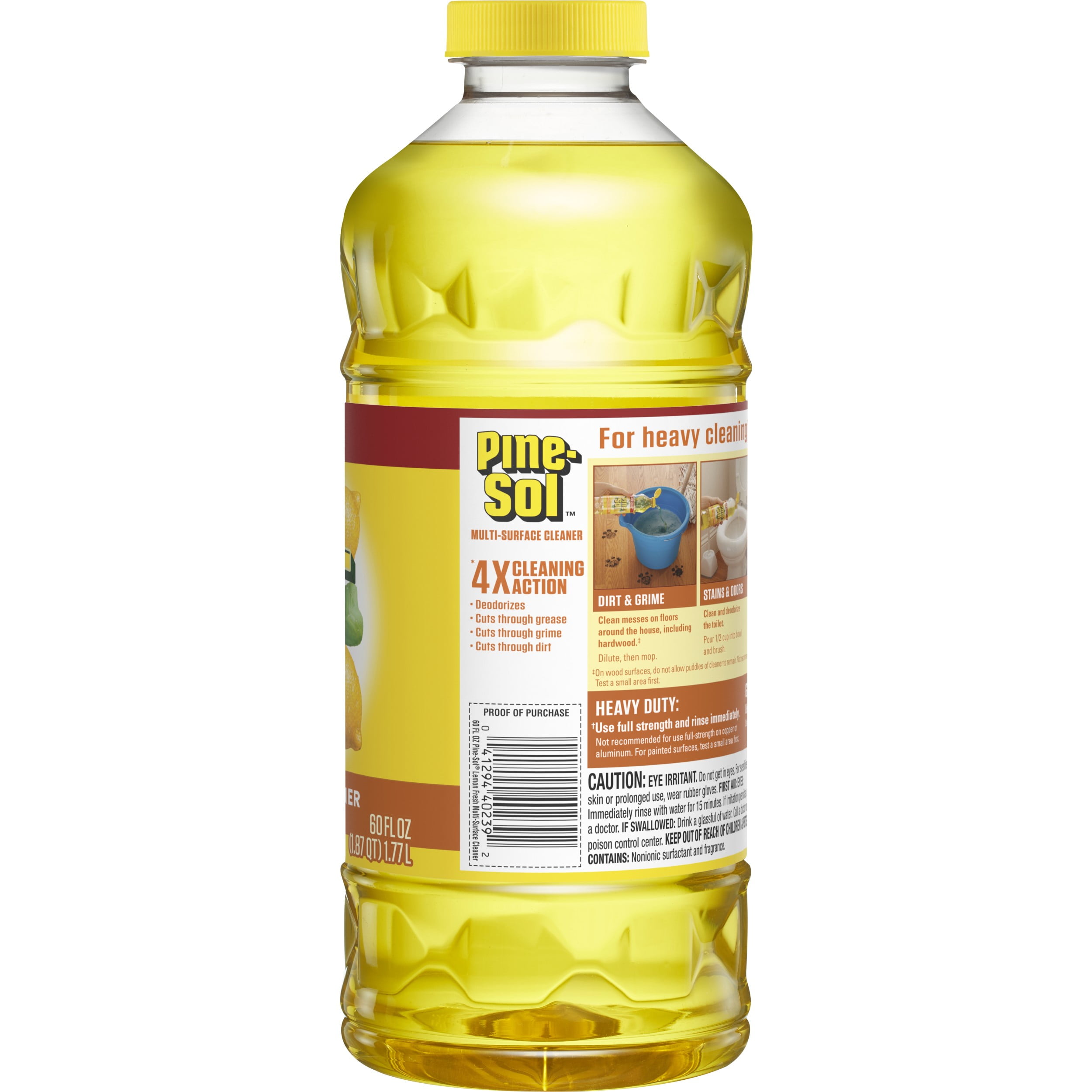 Purpose Cleaner Lemon Fresh 60 Ounce, Pine Sol On Hardwood Floors