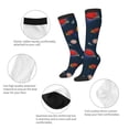 thumbnail image 3 of Fotbe Space Cartoon Calcetas Divertidas Estampadas para Hombre y Mujer, Calcetas de Algodón hasta la Rodilla para Caminar, Correr, Enfermería y Embarazo, 3 of 6