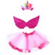 thumbnail image 1 of WORGEOUS 1 set Kids Party interpretando disfraz de ala divertida falda de tul con banda, 1 of 8