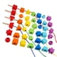 thumbnail image 2 of Wooden Toys Activities Rainbow Ages 3-5 Pre School Threading Beads String Baoblaze juguetes de madera, 2 of 8