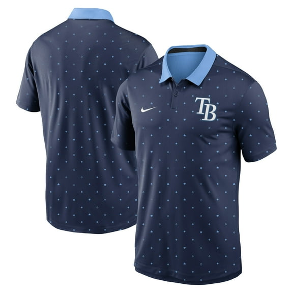Men's Nike Navy Tampa Bay Rays Legacy Icon Vapor Dri-FIT Polo