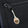 thumbnail image 3 of PUGS Games RPG Pickup Groups LFG Rogue Wizard Warrior Ranger 2 Antiqued Oval Charm Clothes Purse Suitcase Backpack Zipper Pull Aid, 3 of 3