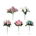 thumbnail image 2 of Youkk 2pcs Easy To Clean – Realistic Appearance – Artificial Flowers For Wedding blue 1Set, 2 of 6