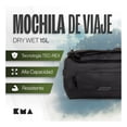 thumbnail image 3 of Mochila Dry Wet Outdoor KMA 15L Negra – Compacta, Robusta e Impermeable, 3 of 5