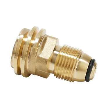 Roastove Propane Tank Adapter, Converts POL LP Tank Valve to QCC1/Type1 Hose or Regulator