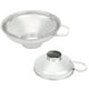 thumbnail image 4 of Embudo de acero inoxidable de boca ancha para conservas, 2 unidades, para el hogar, accesorios de cocina, 4 of 11